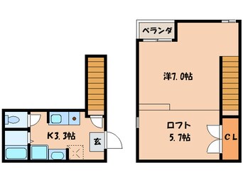 間取図 Ｗ－ＯＯＯ