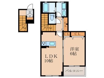 間取図 カミング萩ヶ丘公園　2棟