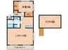 ｱｽﾋﾟﾗｼｵﾝ　ｿﾙﾚｳﾞｧﾝﾃ前原 1LDKの間取り