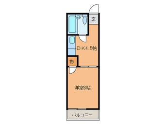 間取図 サンヒルズ五条