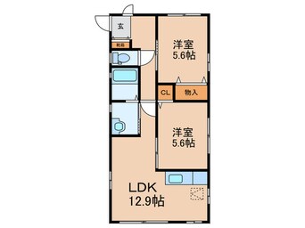 間取図 メゾン・グレースＡ棟