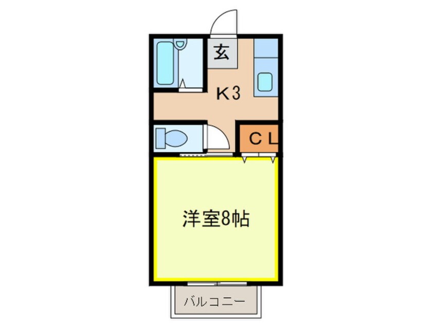 間取図 スプリングヒル