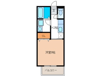 間取図 チェリ－ブロッサム