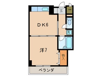 間取図 オアシス門司港