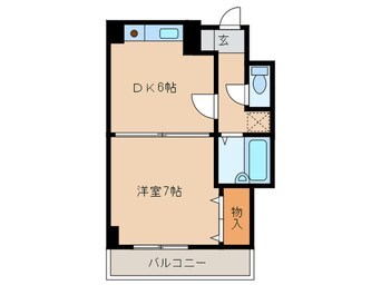 間取図 オアシス門司港