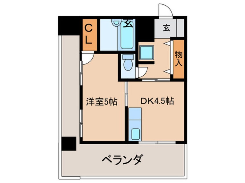 間取図 オアシス門司港