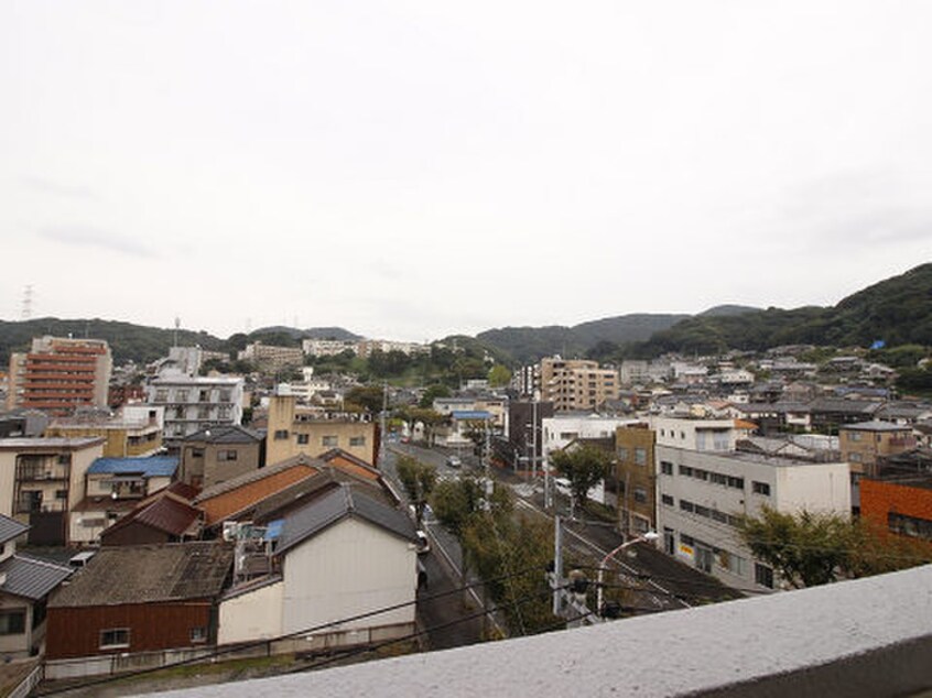 室内からの展望 オアシス門司港