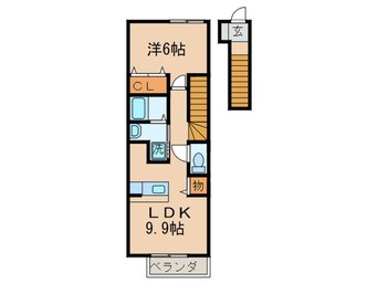 間取図 ハウス遠賀野Ａ