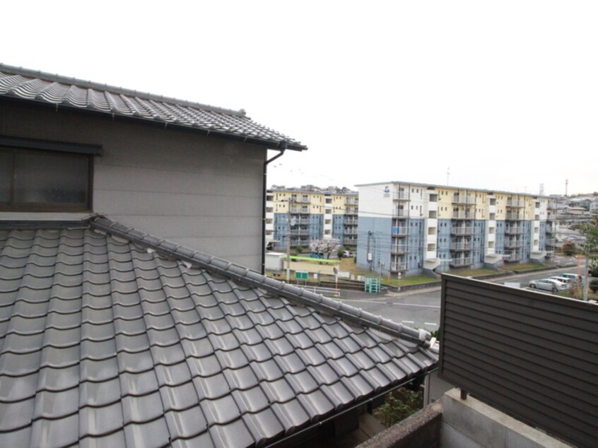 室内からの展望 武石アパ－ト