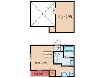 間取図 アーニスト和白