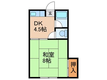 間取図 春町コーポ