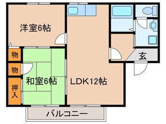 間取図 ニュ－ファミリ－ハイツＡ棟