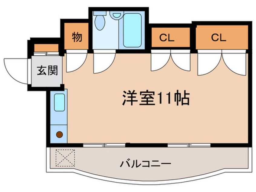 間取図 アルペロ－ブ平尾