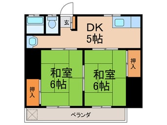 間取図 カーサヴェルデ志免Ⅰ