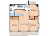 ネオジェラーモ 3LDKの間取り