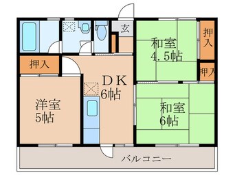 間取図 レジデンス楽市