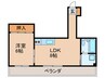 アミティときわ 1LDKの間取り