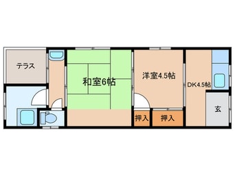 間取図 中央４丁目赤池様平屋