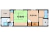 中央４丁目赤池様平屋 2DKの間取り