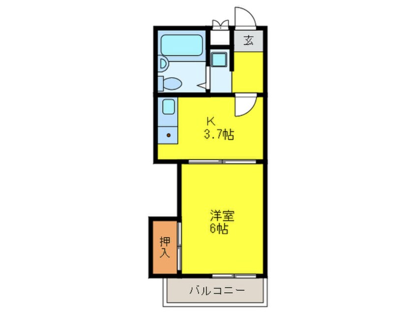 間取図 サンヴィレッジ平尾