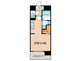 間取図 LIBTH福岡清水