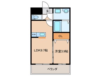 間取図 レジェンド桜十番館