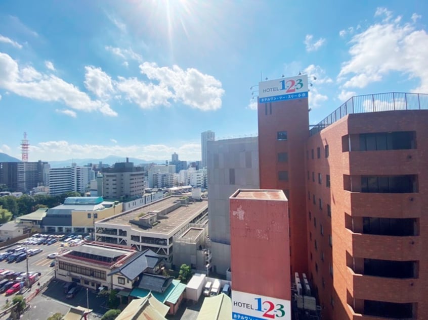室内からの展望 ざ旦過