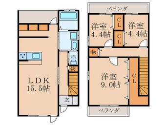 間取図 エルシオンＢ棟