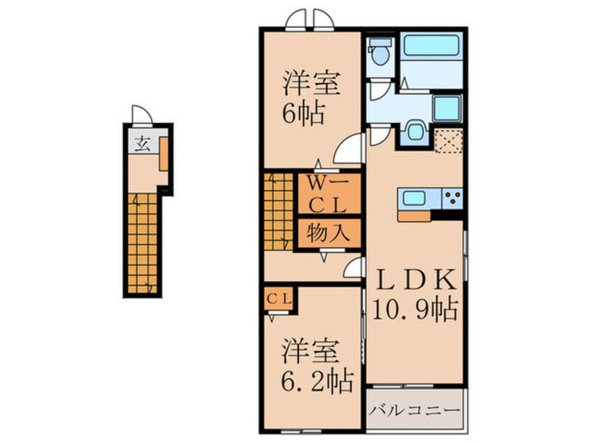 間取図 レジデンス　プリュⅦ