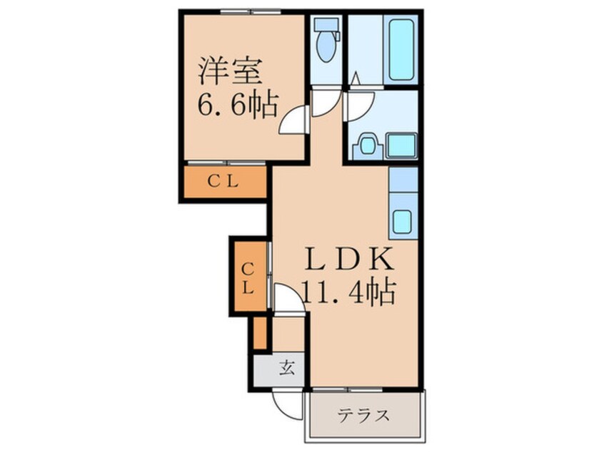 間取図 ルチェビスタ