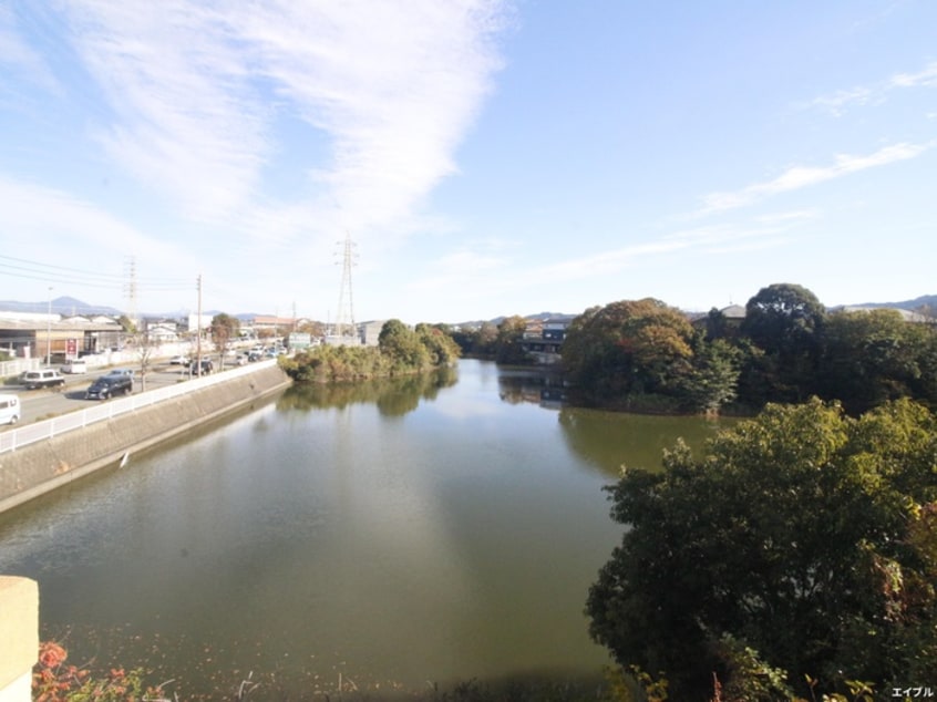 室内からの展望 レジデンス塚原台