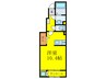セレーノⅢ 1Rの間取り