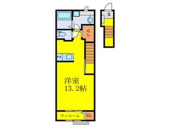 間取図 セレーノⅢ