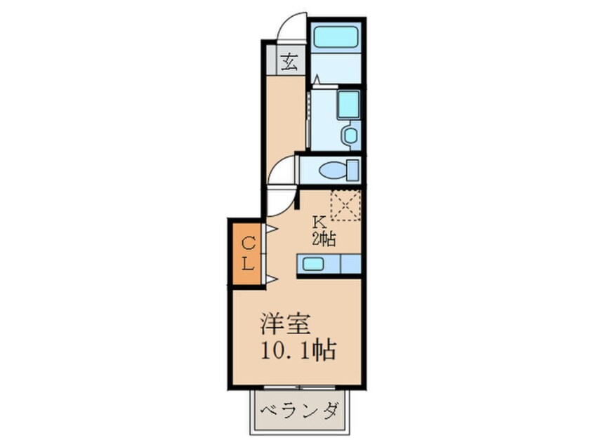 間取図 フラン・メゾンⅠ