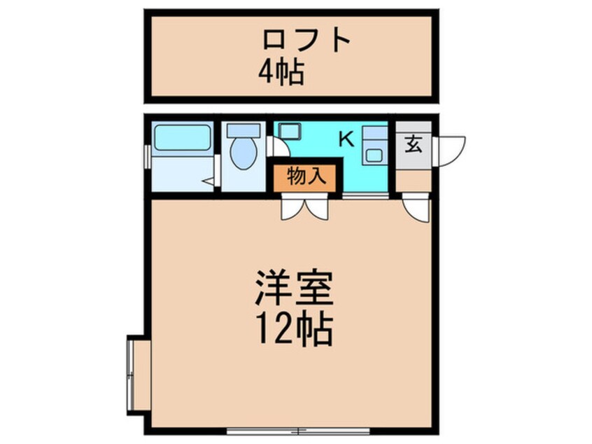 間取図 ピサ歯科大前