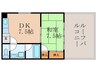 三の丸ビル 1DKの間取り