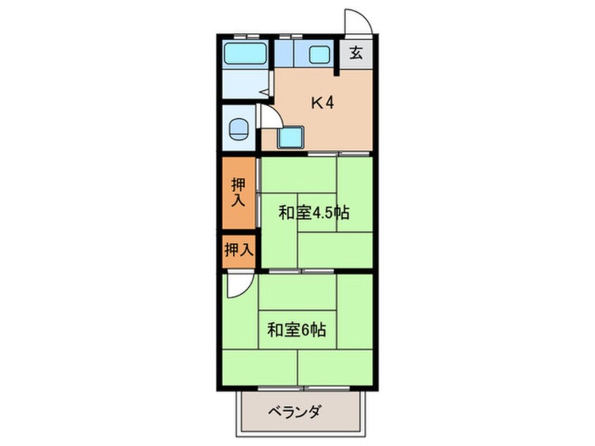 間取図 オリーブの木