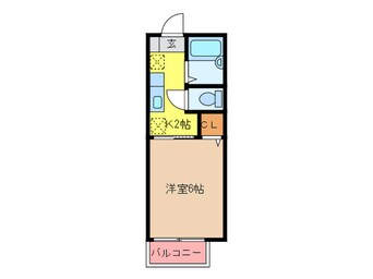 間取図 セジュ－ルまるきゅう