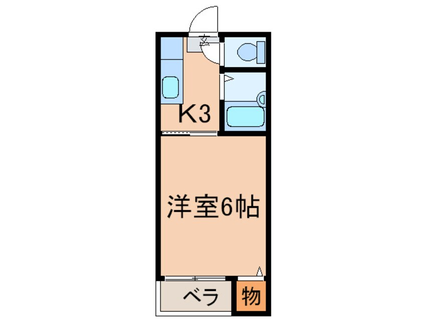 間取図 サンハイツ堺