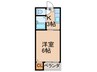サンハイツ堺 1Kの間取り