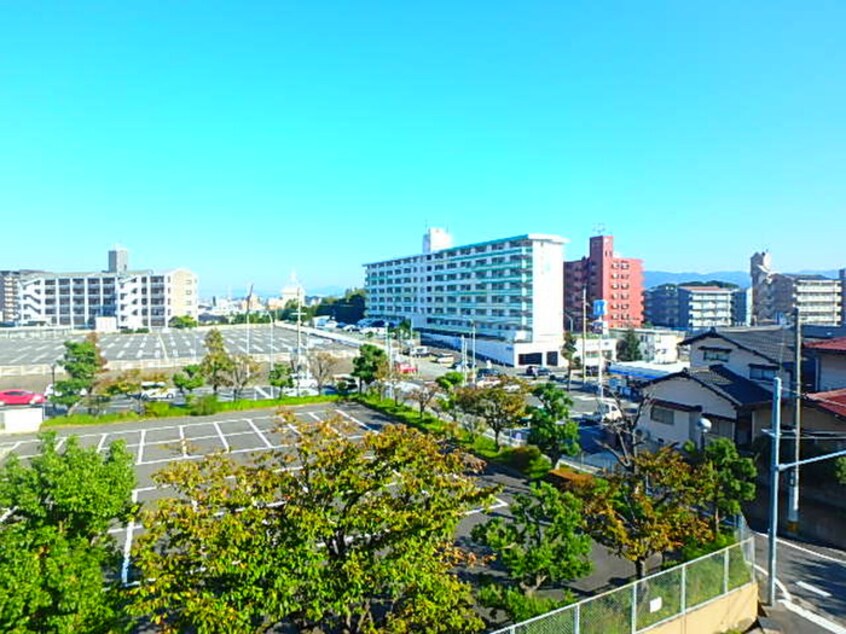 室内からの展望 サンハイツ堺