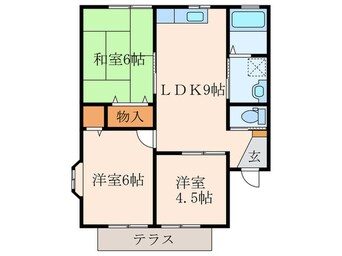 間取図 オークヴィレッジ