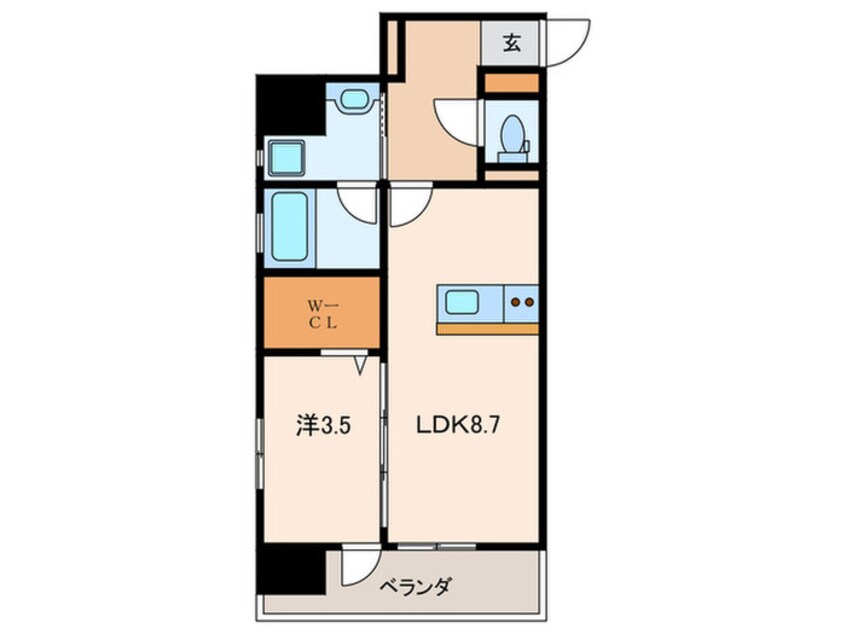 間取図 ザ小倉