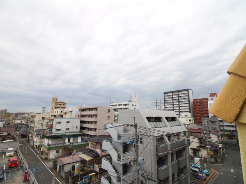 室内からの展望 寿町ハイツ