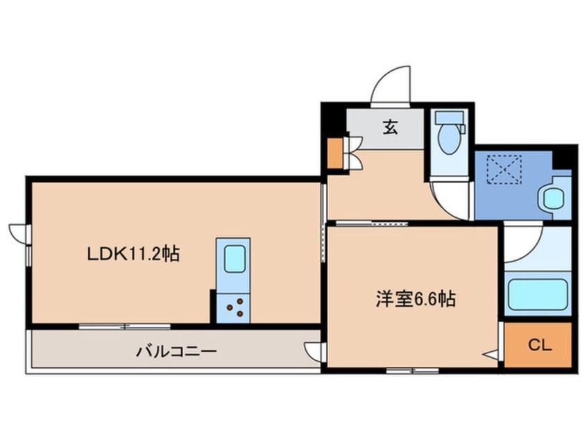 間取図 シャーメゾンエワン