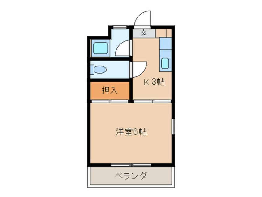 間取図 桜ハイツ