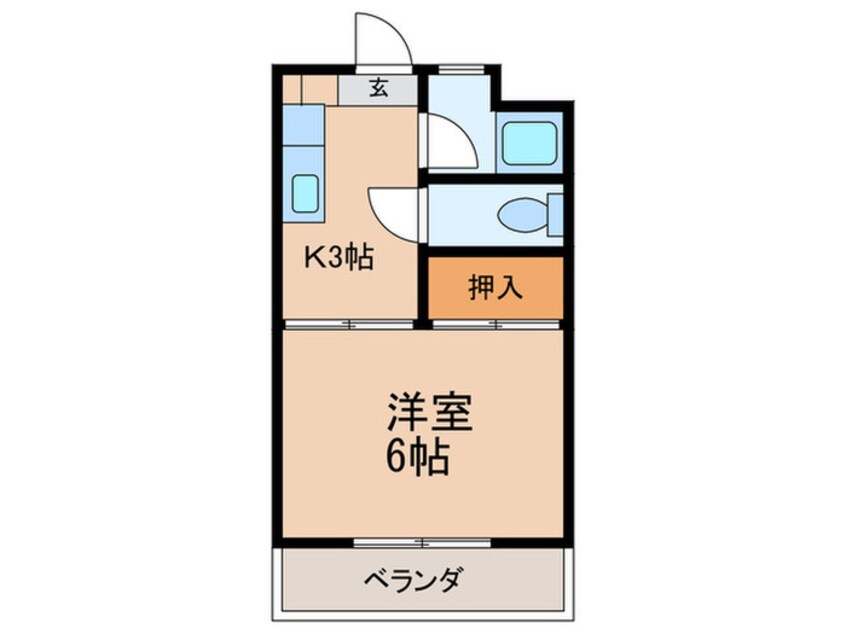 間取図 桜ハイツ