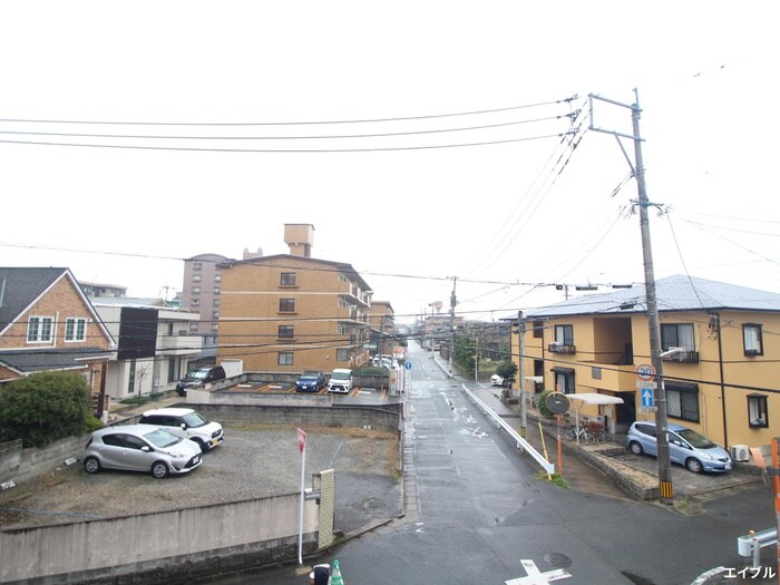 室内からの展望 桜ハイツ