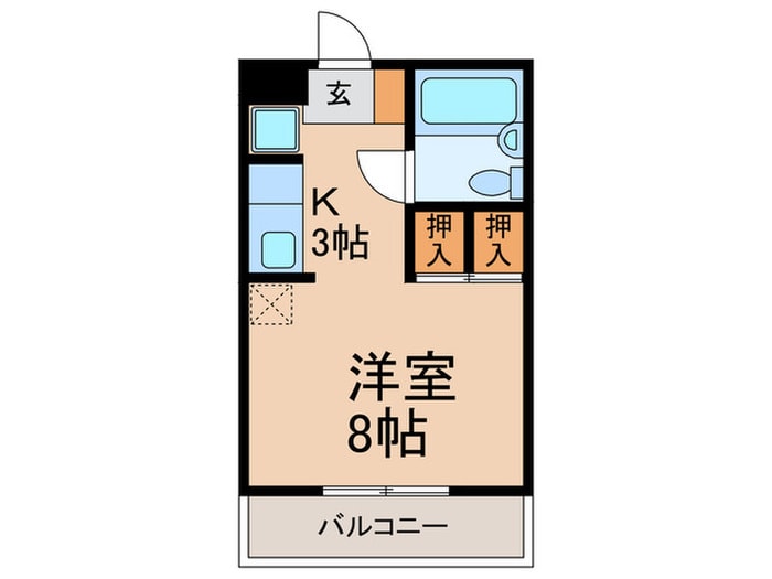 間取り図 ＰＬＥＡＳＴ箱崎公園