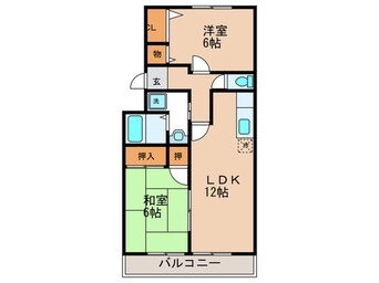 間取図 サンハイツ小森野 Ａ棟